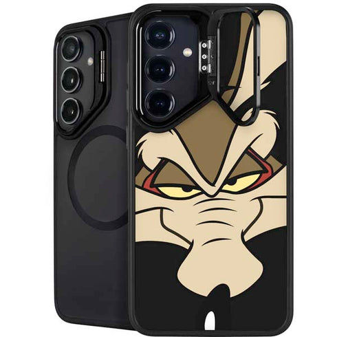Looney Tunes Wile E. Coyote Smile Galaxy S24 Plus Kickstand Case